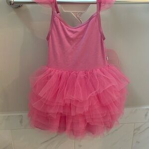 Posh Peanut Tulle Smocked Dress